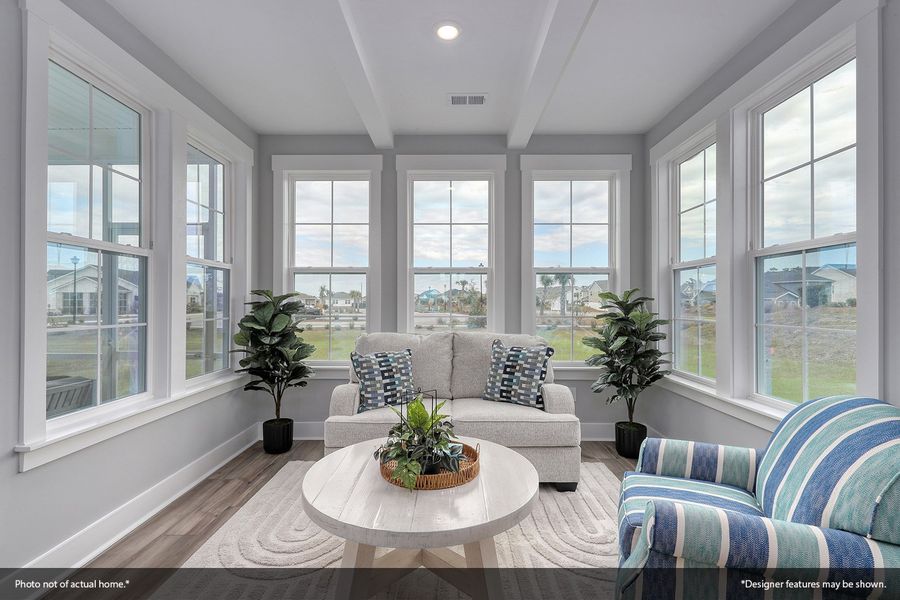 Furnished interior view inside a new home in Arcadia, Myrtle Beach (Image 17).