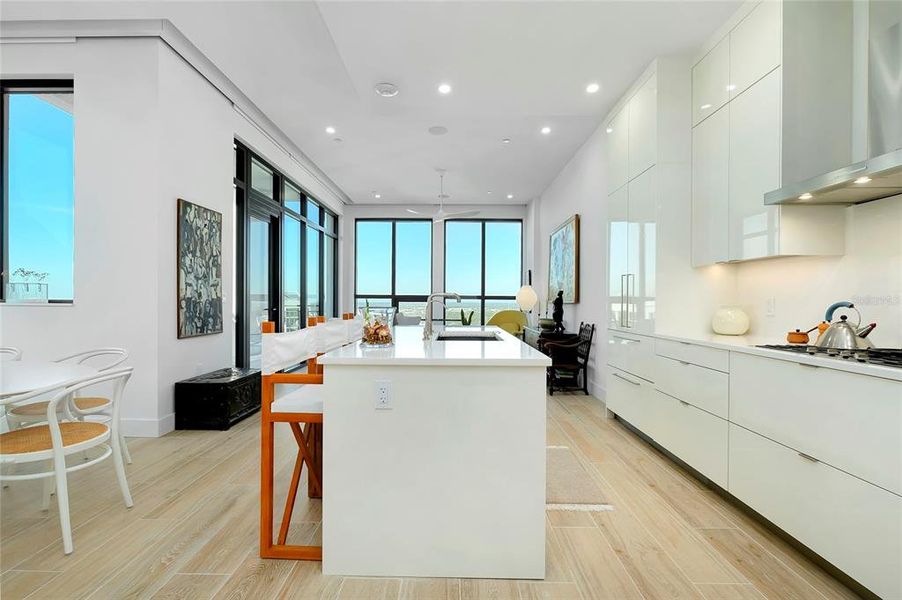 Furnished interior view inside a new home in , Sarasota (Image 15).