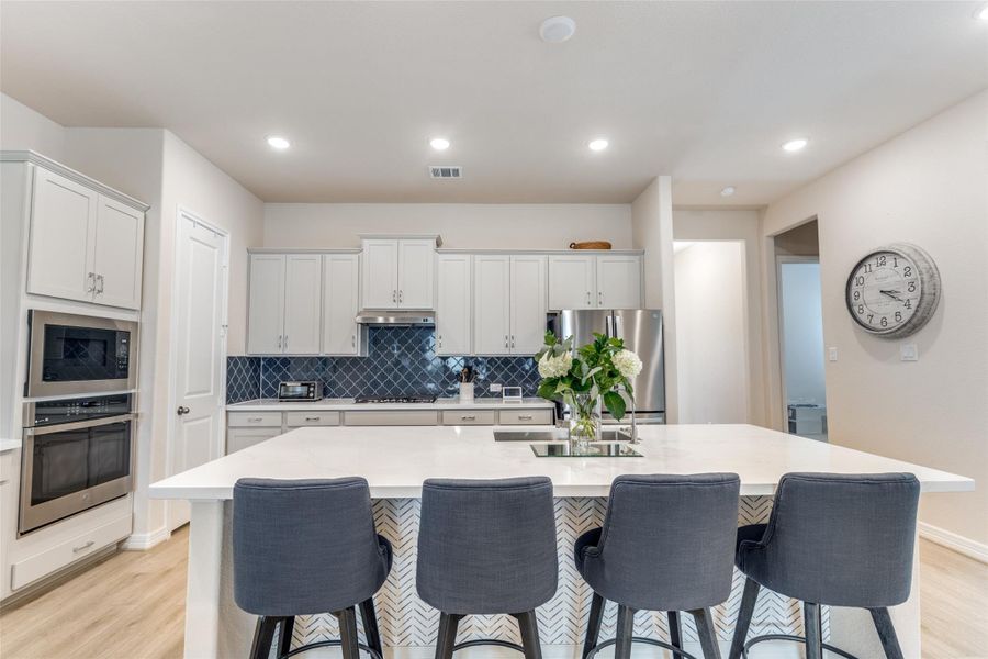 Furnished interior view inside a new home in , League City (Image 5).