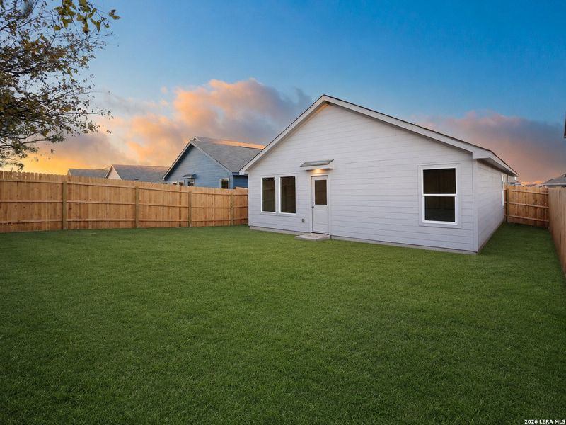 Exterior details and patio area of a home in Morgan Heights, San Antonio (Image 17). Exterior details and patio area of a home in Morgan Heights, San Antonio (Image 17).