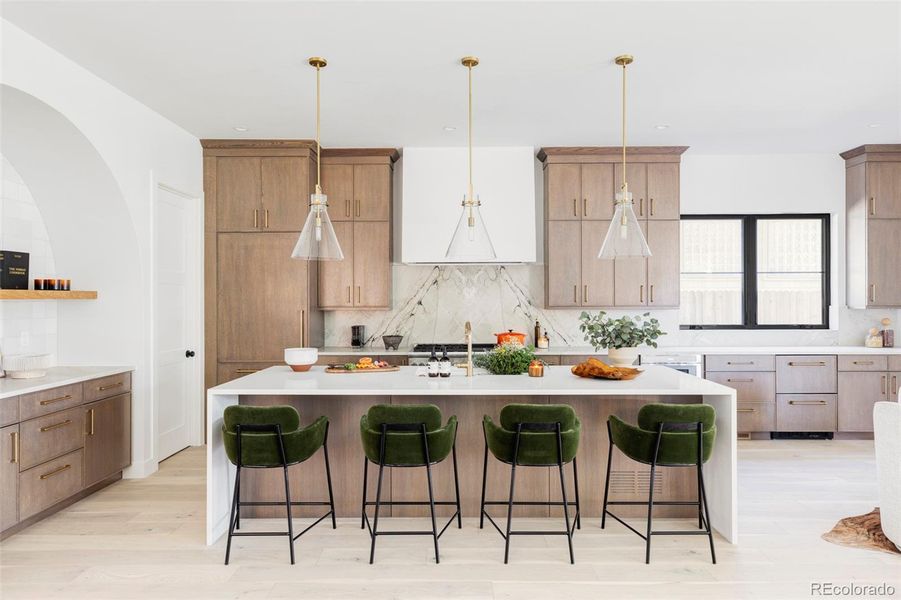 Furnished interior view inside a new home in , Denver (Image 6).