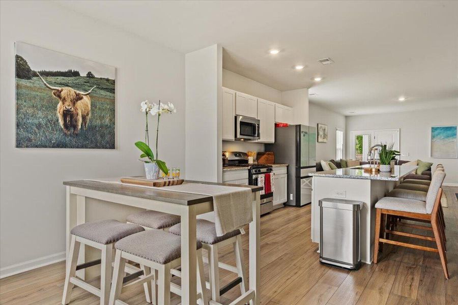 Furnished interior view inside a new home in Six Oaks, Summerville (Image 18).
