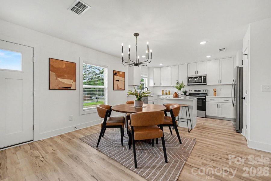 Furnished interior view inside a new home in , Kannapolis (Image 6).
