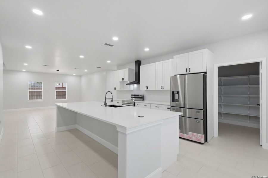 Furnished interior view inside a new home in , San Antonio (Image 6).