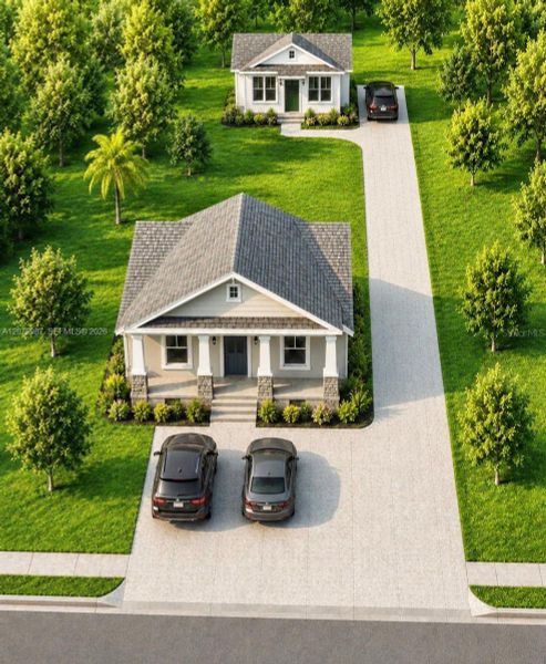 Front exterior of a new home in , Lehigh Acres, FL, highlighting curb appeal (Image 1). Front exterior of a new home in , Lehigh Acres, FL, highlighting curb appeal (Image 1).
