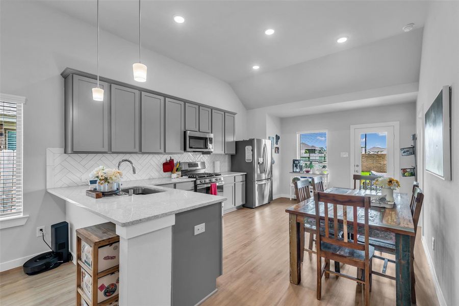 Furnished interior view inside a new home in Marvida, Cypress (Image 13). Furnished interior view inside a new home in Marvida, Cypress (Image 13).
