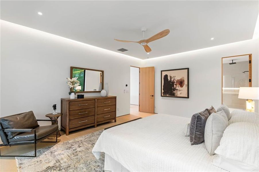 Furnished interior view inside a new home in , Atlanta (Image 49). Furnished interior view inside a new home in , Atlanta (Image 49).