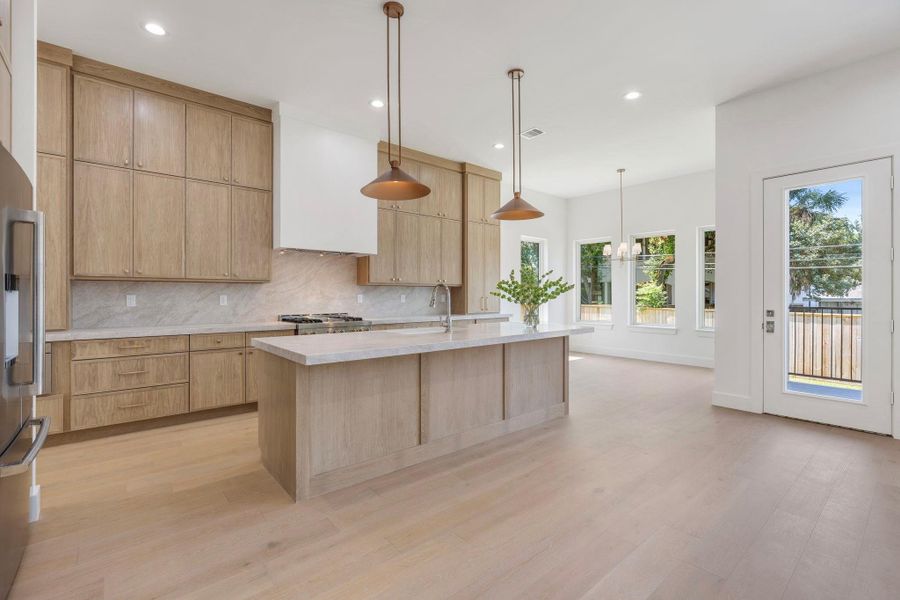 Furnished interior view inside a new home in , Houston (Image 7).