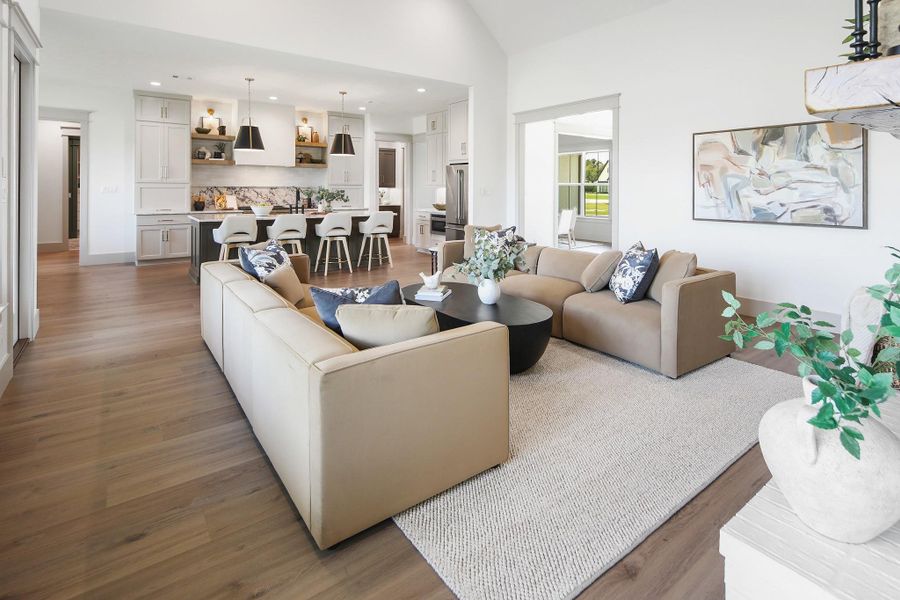 Furnished interior view inside a new home in , Bryan (Image 18).