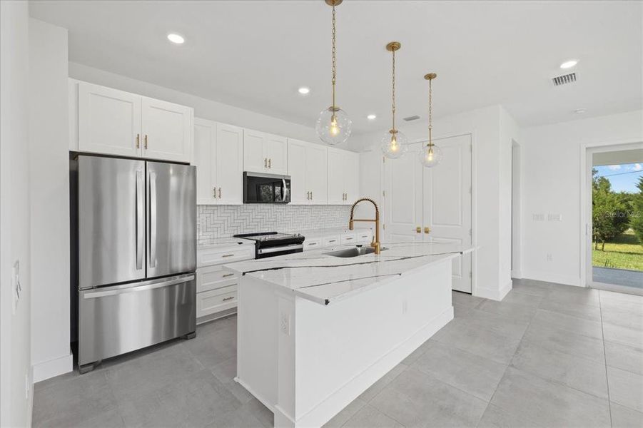 Furnished interior view inside a new home in , Punta Gorda (Image 10). Furnished interior view inside a new home in , Punta Gorda (Image 10).