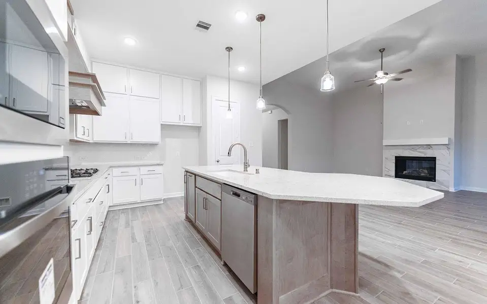 Furnished interior view inside a new home in Marvida, Cypress (Image 6). Furnished interior view inside a new home in Marvida, Cypress (Image 6).