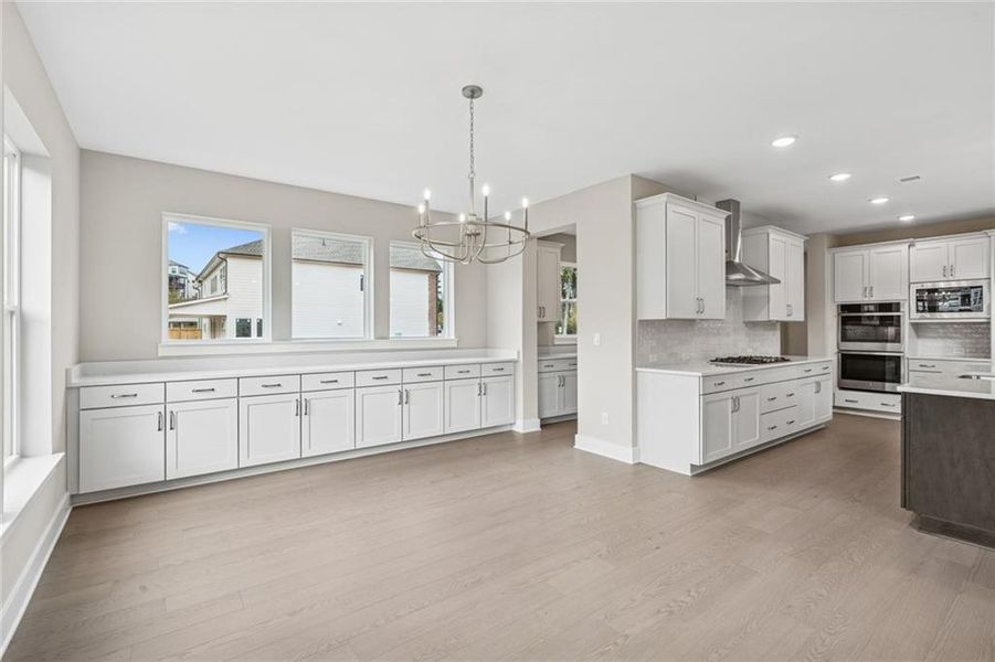 Furnished interior view inside a new home in Havencroft, Woodstock (Image 7). Furnished interior view inside a new home in Havencroft, Woodstock (Image 7).