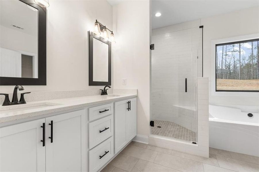 Furnished interior view inside a new home in , Rockmart (Image 10). Furnished interior view inside a new home in , Rockmart (Image 10).