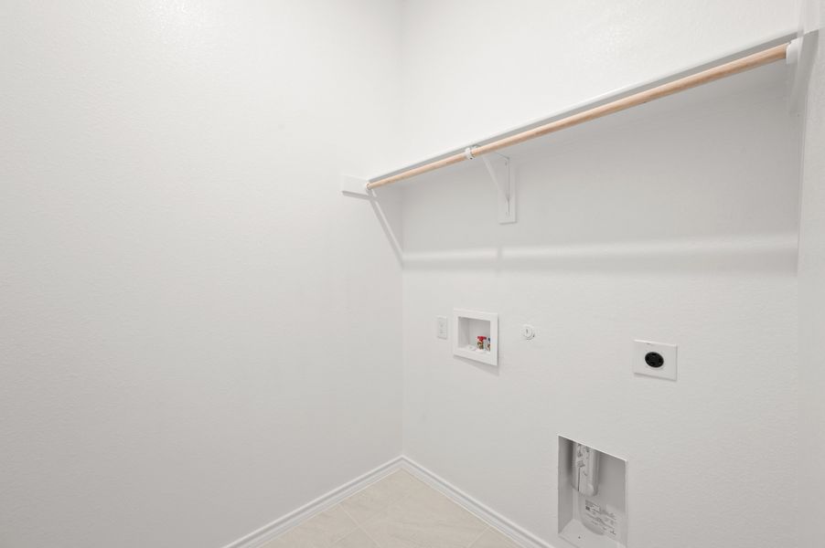 Spacious, unfurnished interior of a new home in Meadow Park at The Meadows, Ponder (Image 27). Spacious, unfurnished interior of a new home in Meadow Park at The Meadows, Ponder (Image 27).