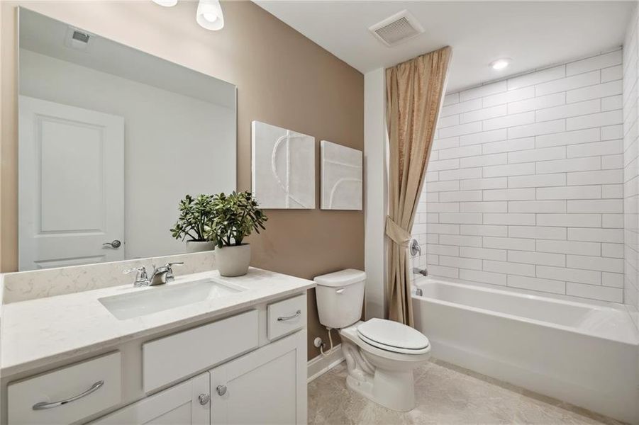 Furnished interior view inside a new home in Hamilton Place, Cartersville (Image 17).