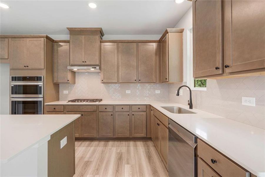 Furnished interior view inside a new home in Windsong Estates, McDonough (Image 6).