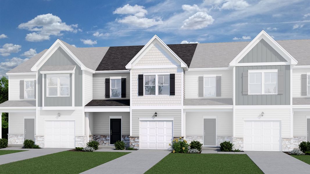 Representative exterior photo of a completed home built from the Lawson by Veranda Homes in The Abbey at Trolley Run Station, Aiken, SC (Image 2).