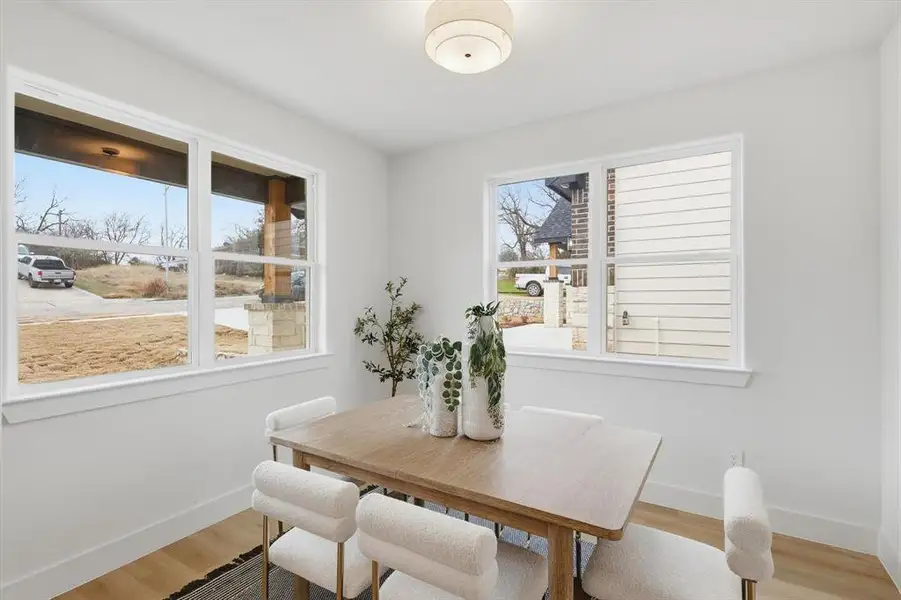 Furnished interior view inside a new home in , Fort Worth (Image 7).