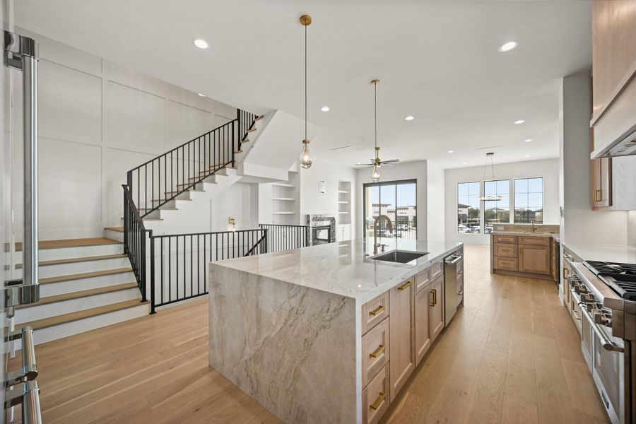 Furnished interior view inside a new home in , Sugar Land (Image 9). Furnished interior view inside a new home in , Sugar Land (Image 9).
