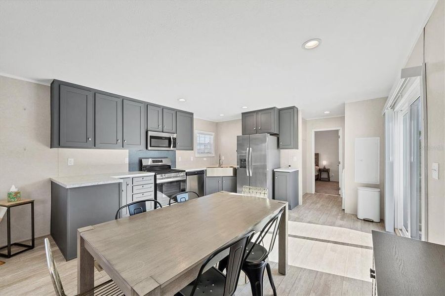 Furnished interior view inside a new home in , Englewood (Image 9).