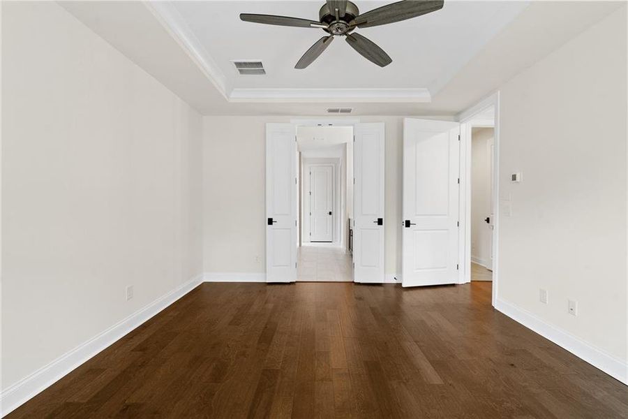 Spacious, unfurnished interior of a new home in Promenade at Sawnee Village, Cumming (Image 40).
