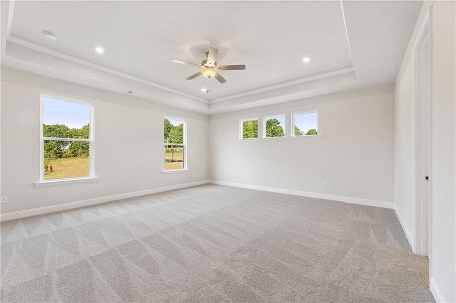 Spacious, unfurnished interior of a new home in Melody Lakeside Estates, Buford (Image 20).