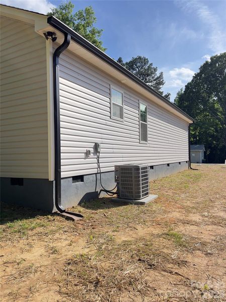 Exterior details and patio area of a home in , Salisbury (Image 16).