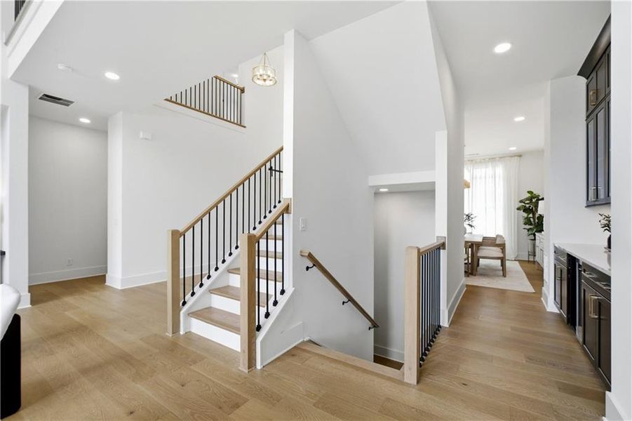 Furnished interior view inside a new home in , Alpharetta (Image 31).