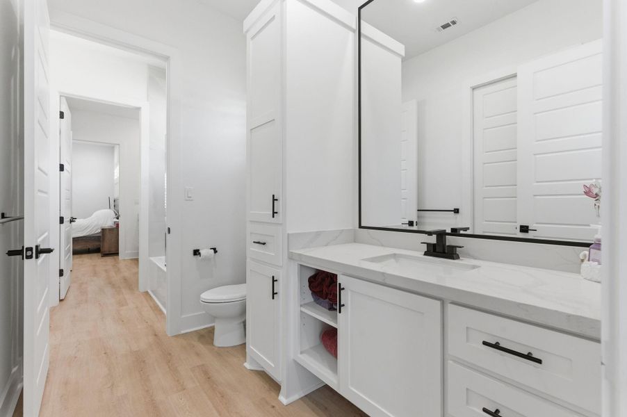 Furnished interior view inside a new home in , Magnolia (Image 32).