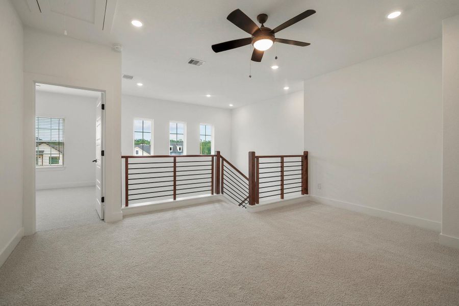 Spacious, unfurnished interior of a new home in Magnolia Woods - 70', Magnolia (Image 21).
