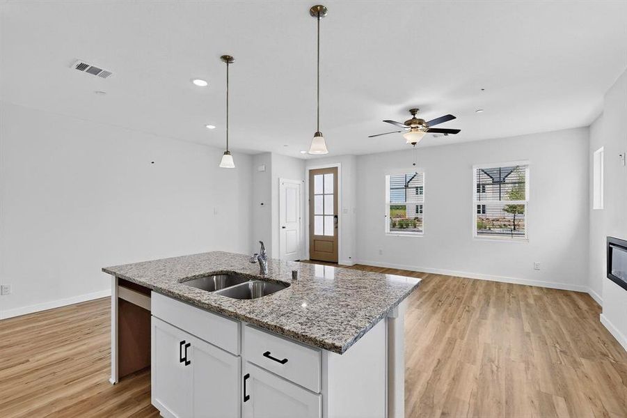Furnished interior view inside a new home in Solterra Texas, Mesquite (Image 6).