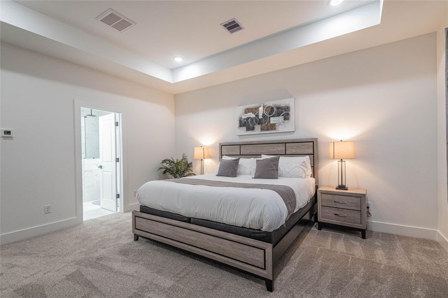 Furnished interior view inside a new home in , Houston (Image 8). Furnished interior view inside a new home in , Houston (Image 8).