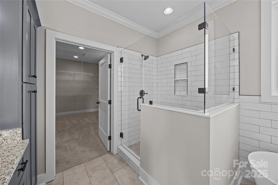 Furnished interior view inside a new home in , Locust (Image 12).