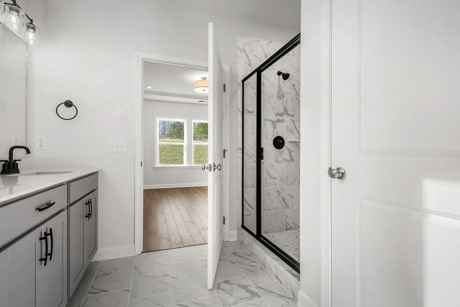 The Ashland C Primary Suite Bathroom