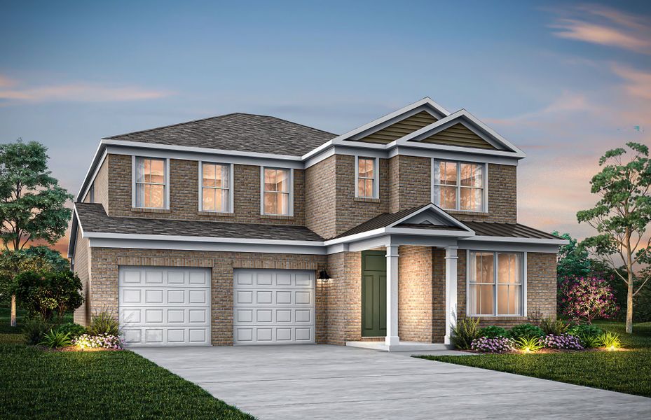 Moorpark Elevation DS04 by Pulte Home Builders Nashville