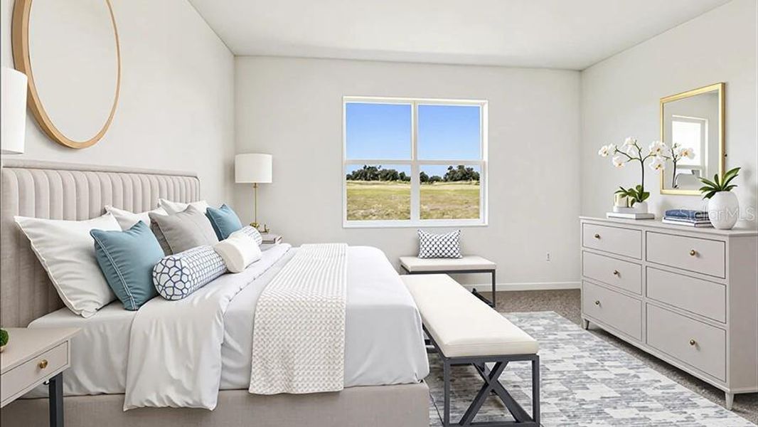 Furnished interior view inside a new home in Ocala Preserve, Ocala (Image 6).
