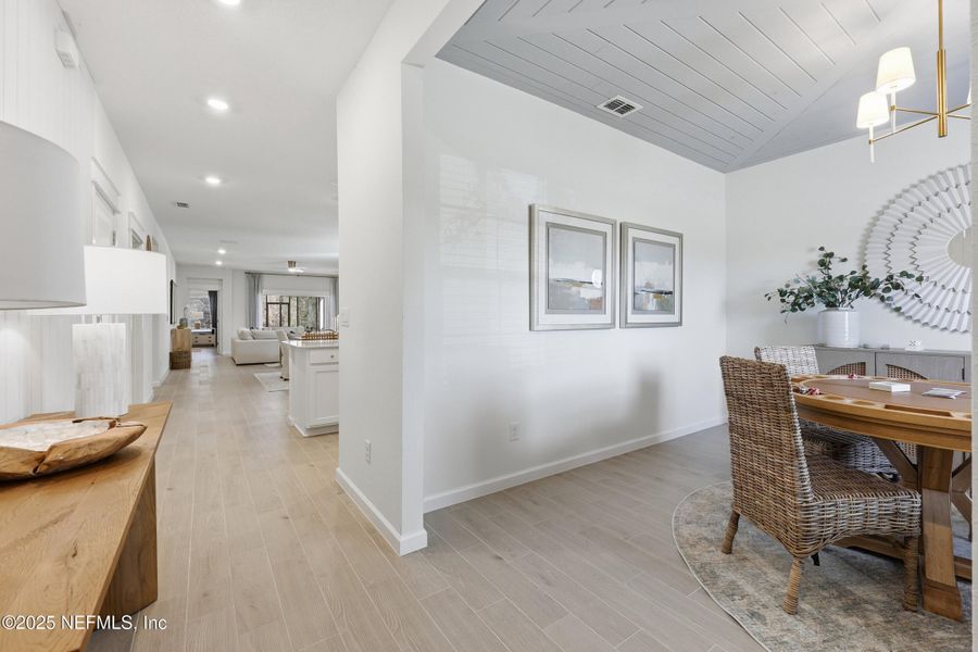 Furnished interior view inside a new home in , Green Cove Springs (Image 21). Furnished interior view inside a new home in , Green Cove Springs (Image 21).