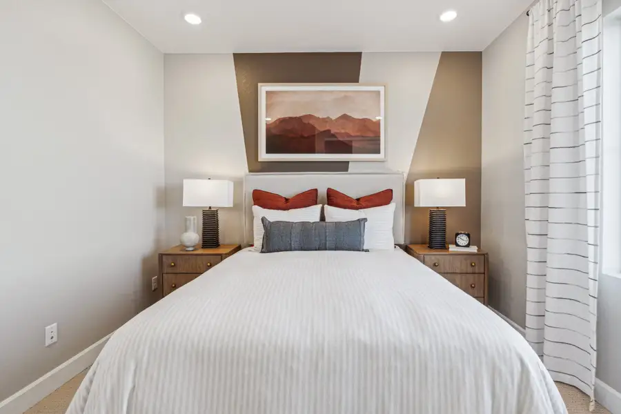 Furnished interior view inside a new home in Trailstone, Arvada (Image 52).