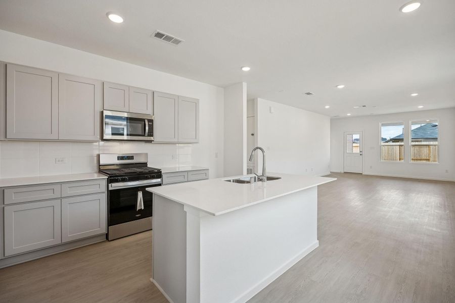 Furnished interior view inside a new home in Montgomery Bend, Montgomery (Image 16).