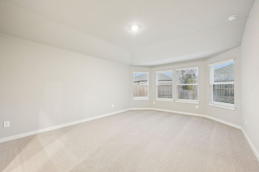 Photo is not of the actual home, but is an inspirational photo of builder’s model home and may depict options, furnishings, and/or decorator features that are not included
