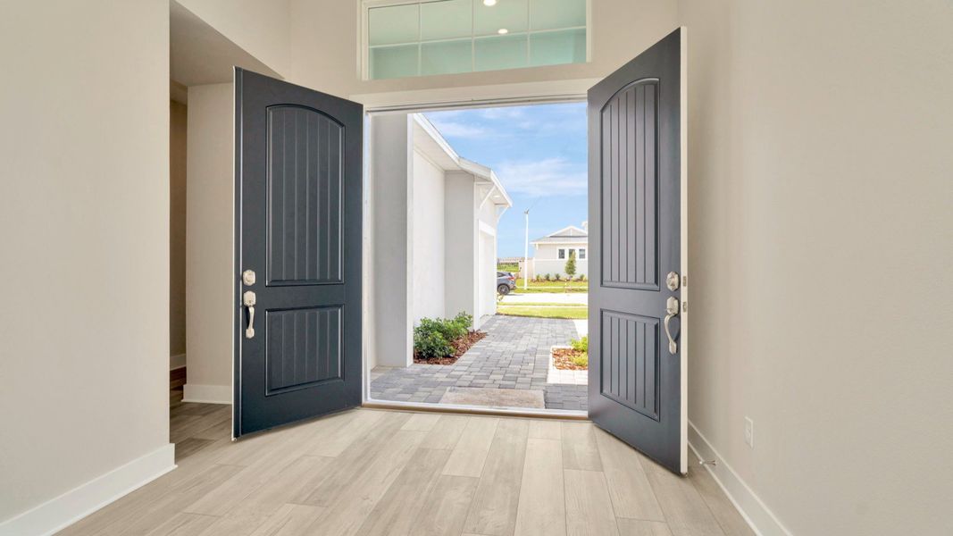The Front Door Entrance