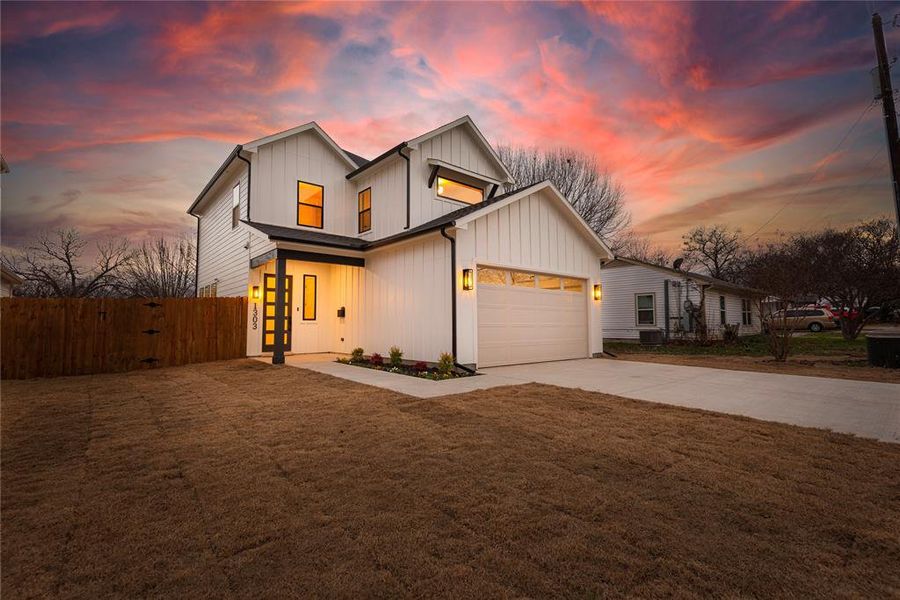 Front exterior of a new home in , McKinney, TX, highlighting curb appeal (Image 28).