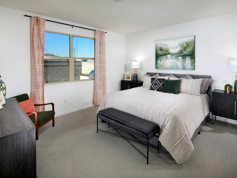 Furnished interior view inside a new home in San Tan Groves - Reserve Series, San Tan Valley (Image 9).