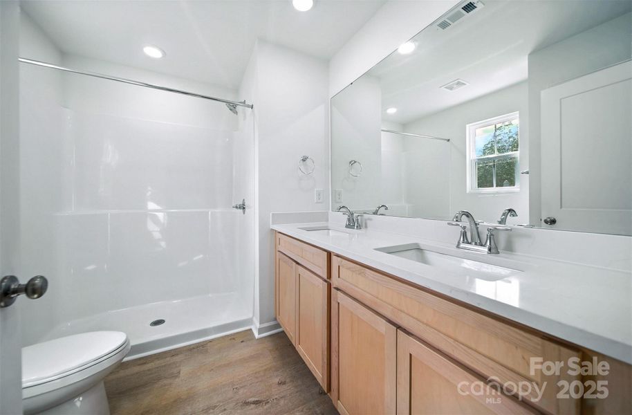 Furnished interior view inside a new home in , Hickory (Image 8).