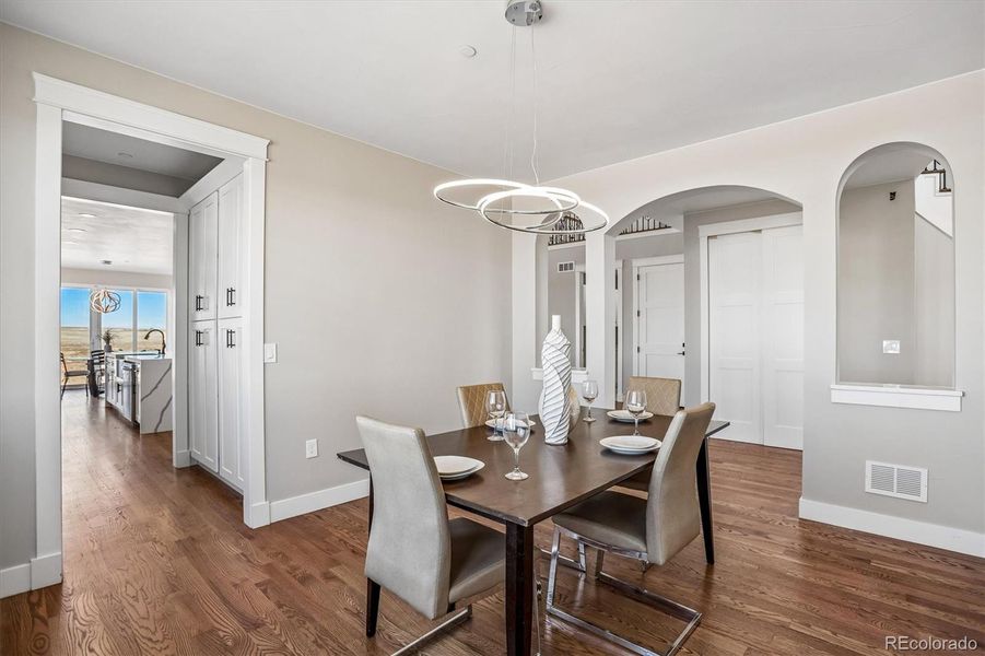 Furnished interior view inside a new home in , Hudson (Image 16).