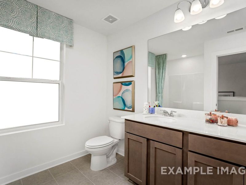 Representative furnished interior of a home built from the The Gordon A by Davidson Homes LLC in Calista Farms, White House (Image 41).