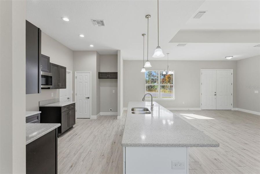 Furnished interior view inside a new home in , Citrus Springs (Image 11).