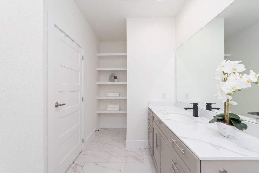 Furnished interior view inside a new home in , Houston (Image 15). Furnished interior view inside a new home in , Houston (Image 15).