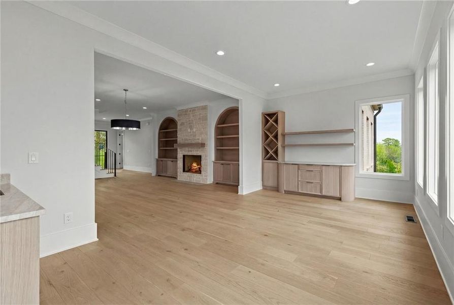 Spacious, unfurnished interior of a new home in , Buford (Image 33).