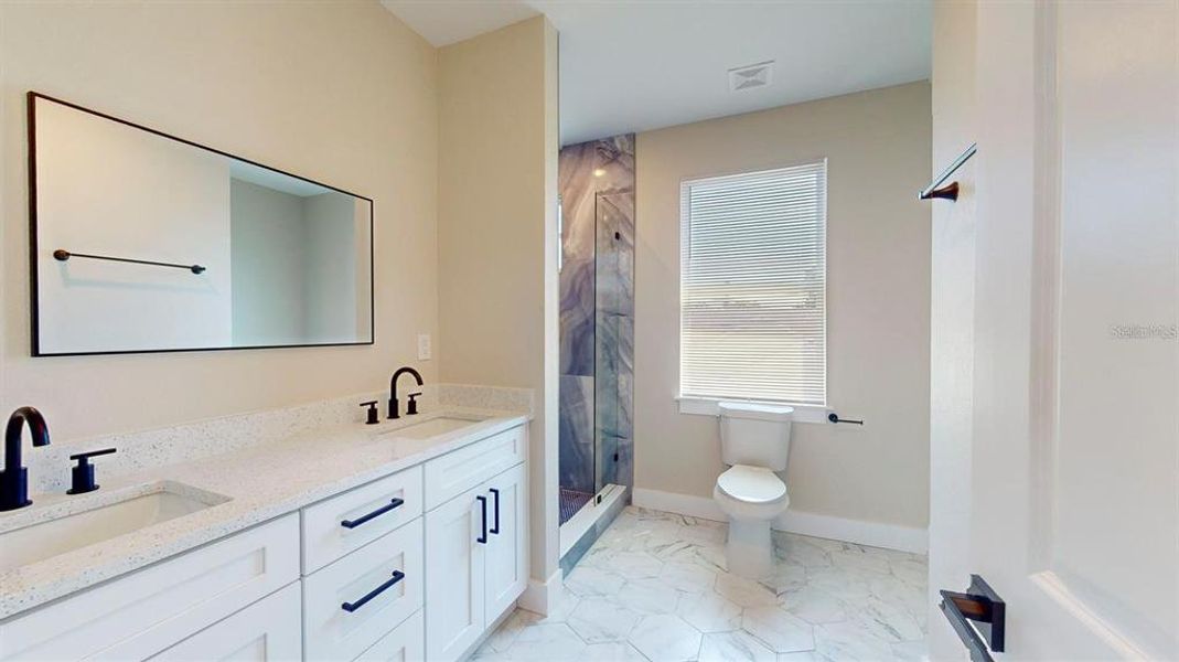 Furnished interior view inside a new home in , St. Petersburg (Image 15).